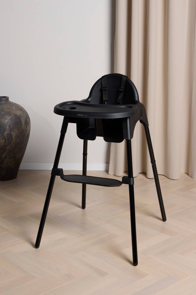 Beemoo CARE Eat Hochstuhl, Pepper Black von Beemoo