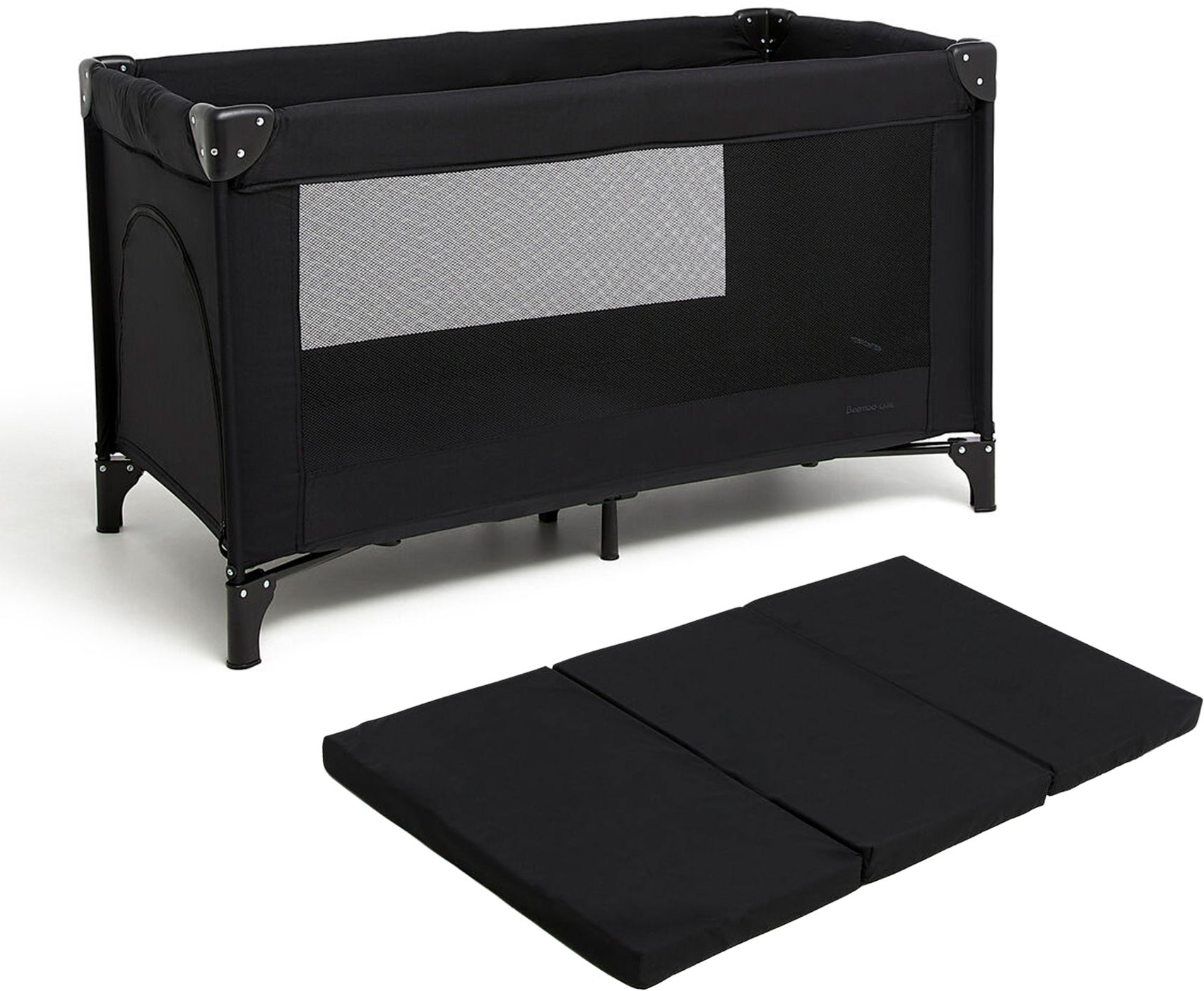 Beemoo CARE QuickFold Reisebett inkl. Matratze, Black Beemoo CARE QuickFold Reisebett inkl. Matratze, Black von Beemoo