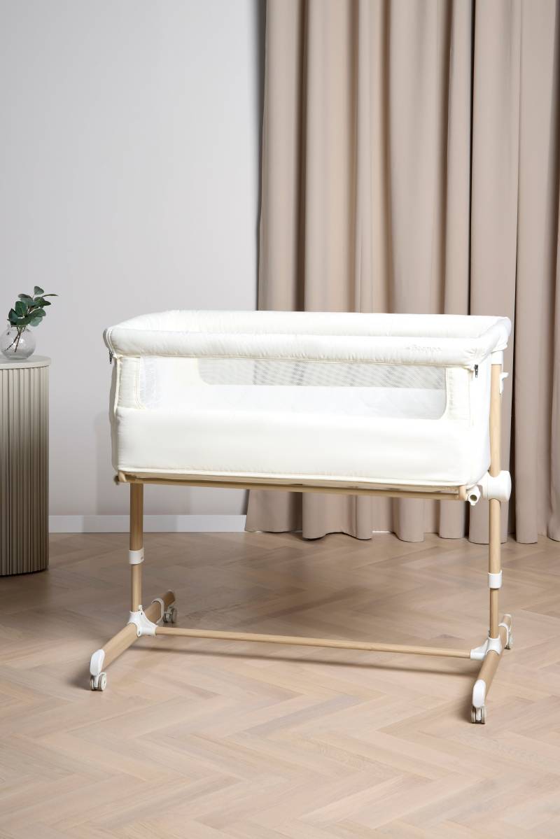 Beemoo CARE Calm Beistellbett, Nature/White von Beemoo