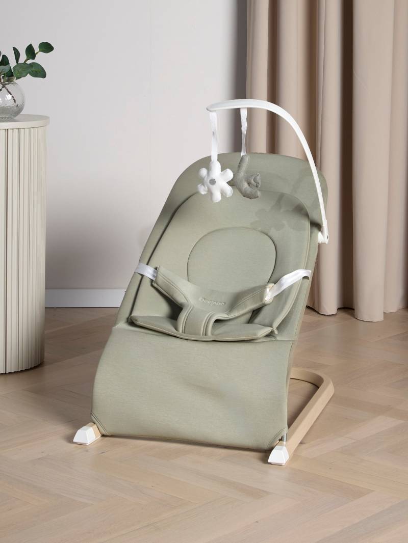 Beemoo PLAY Swift Babywippe, Sage/Light Wood Beemoo PLAY Swift Babywippe, Sage/Light Wood von Beemoo