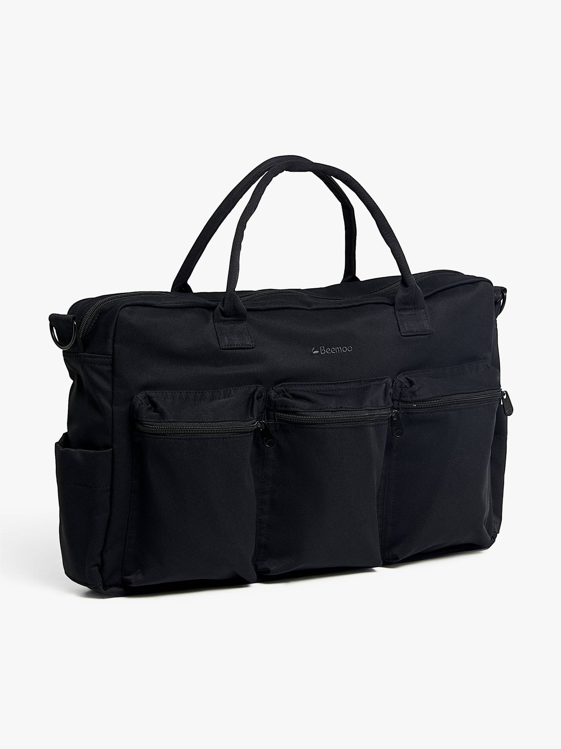 Beemoo Pro Double Wickeltasche, Coffee Black von Beemoo