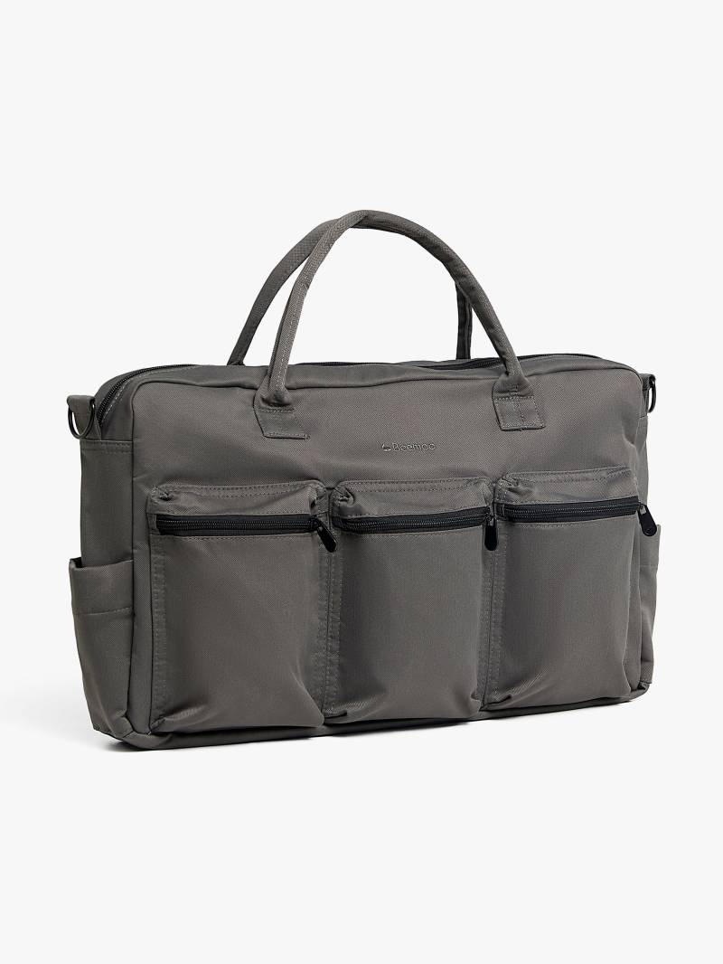 Beemoo Pro Double Wickeltasche, Mocha Grey von Beemoo