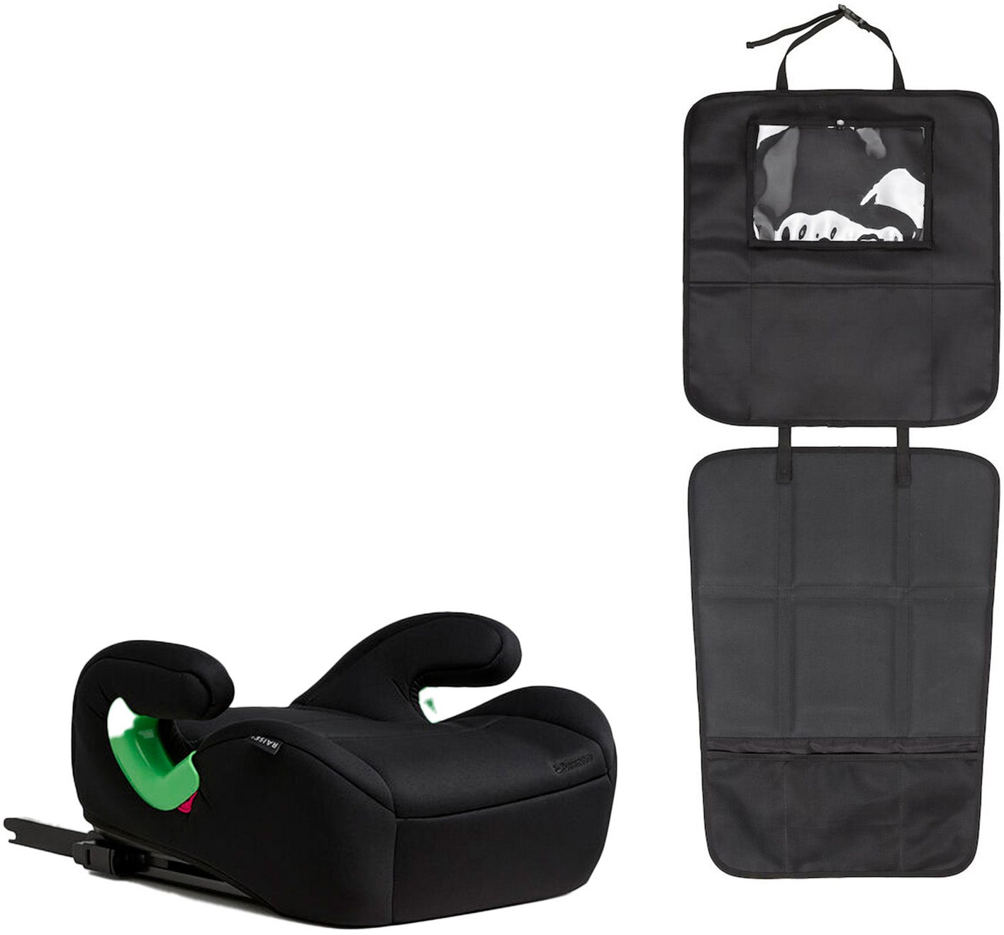 Beemoo Raise 2 i-Size Sitzerhöhung ISOFIX inkl. Beemoo 3-in-1 Trittschutz, Black Stone/Black Beemoo Raise 2 i-Size Sitzerhöhung ISOFIX inkl. Beemoo 3-in-1 Trittschutz, Black Stone/Black von Beemoo