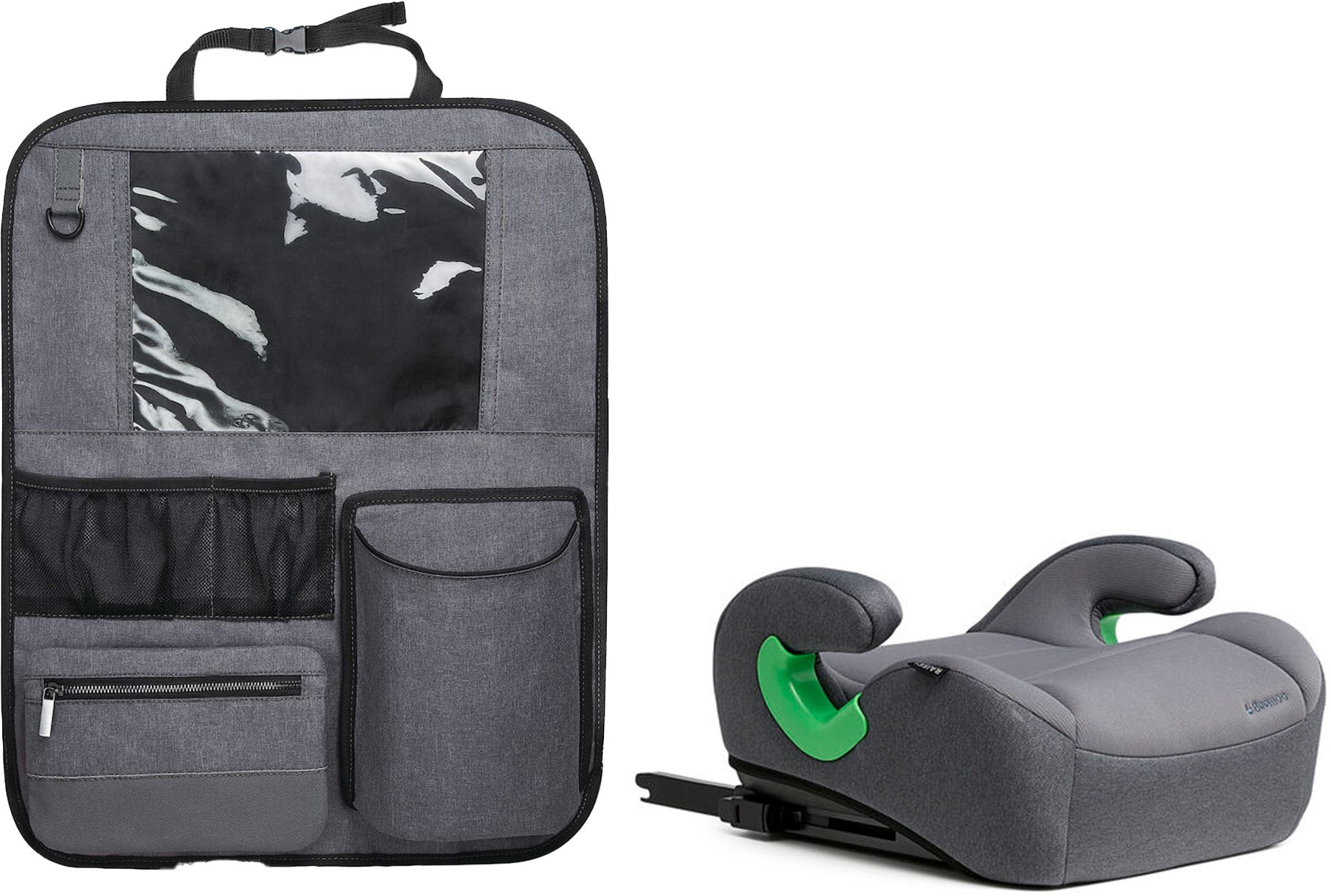 Beemoo Raise 2 i-Size Sitzerhöhung ISOFIX inkl. Beemoo Deluxe Trittschutz, Mineral Grey Beemoo Raise 2 i-Size Sitzerhöhung ISOFIX inkl. Beemoo Deluxe Trittschutz, Mineral Grey von Beemoo