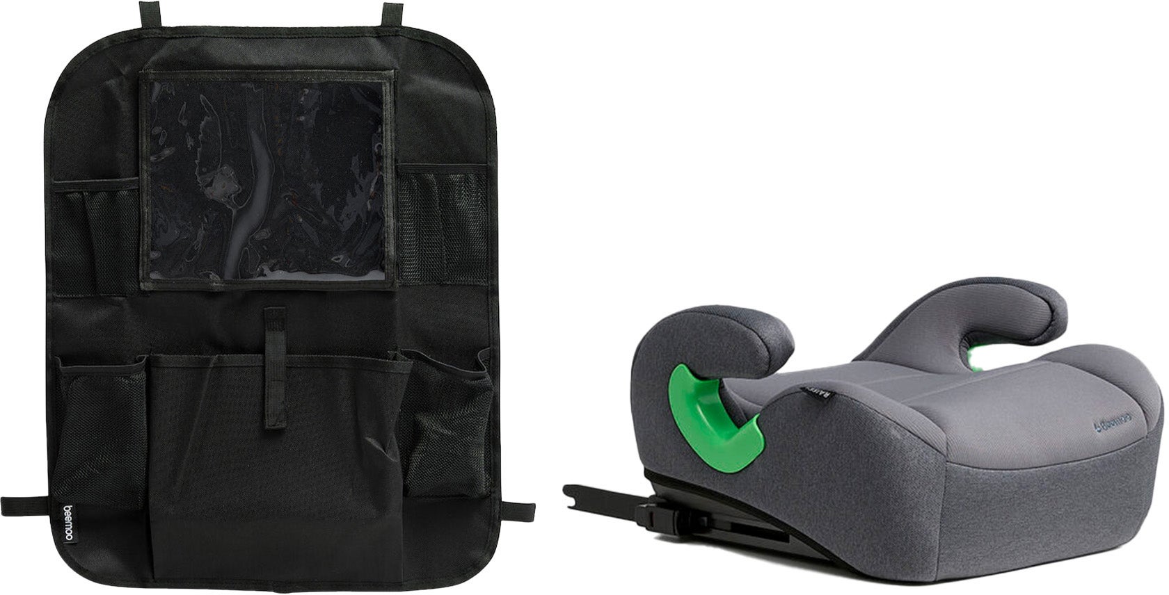 Beemoo Raise 2 i-Size Sitzerhöhung ISOFIX inkl. Beemoo Smart Organizer, Mineral Grey Beemoo Raise 2 i-Size Sitzerhöhung ISOFIX inkl. Beemoo Smart Organizer, Mineral Grey von Beemoo