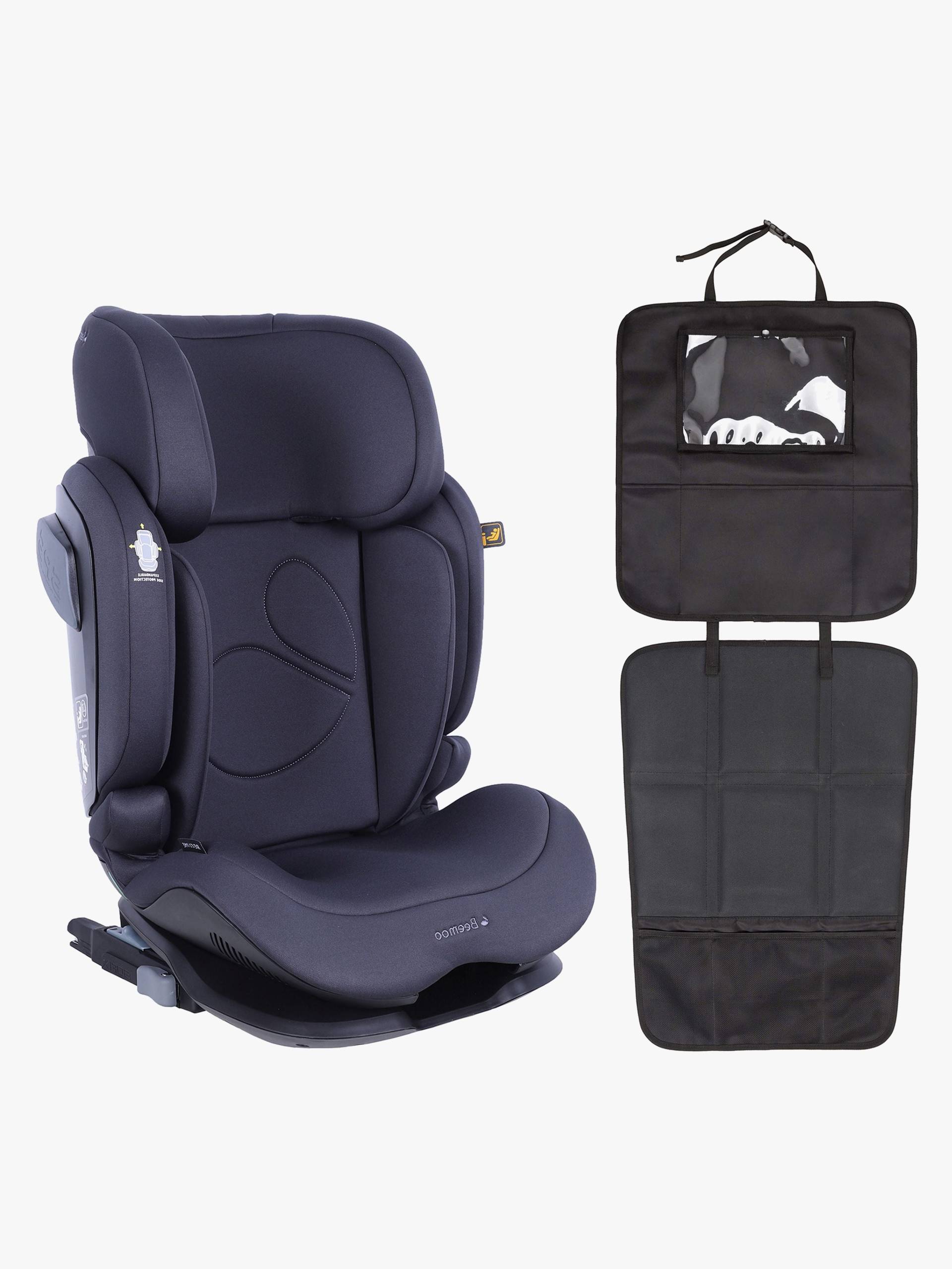 Beemoo Recline i-Size Kindersitz inkl. 3-in-1 Sitzschutz, Anthracite von Beemoo