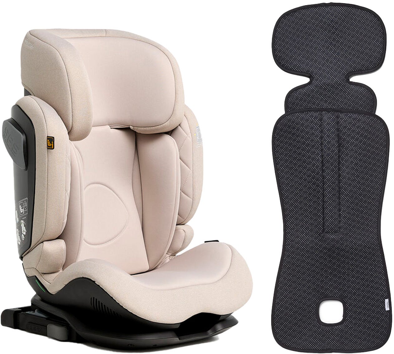 Beemoo Recline i-Size Kindersitz inkl. Petite Chérie Sitzkissen, Oat/Antracit Beemoo Recline i-Size Kindersitz inkl. Petite Chérie Sitzkissen, Oat/Antracit von Beemoo