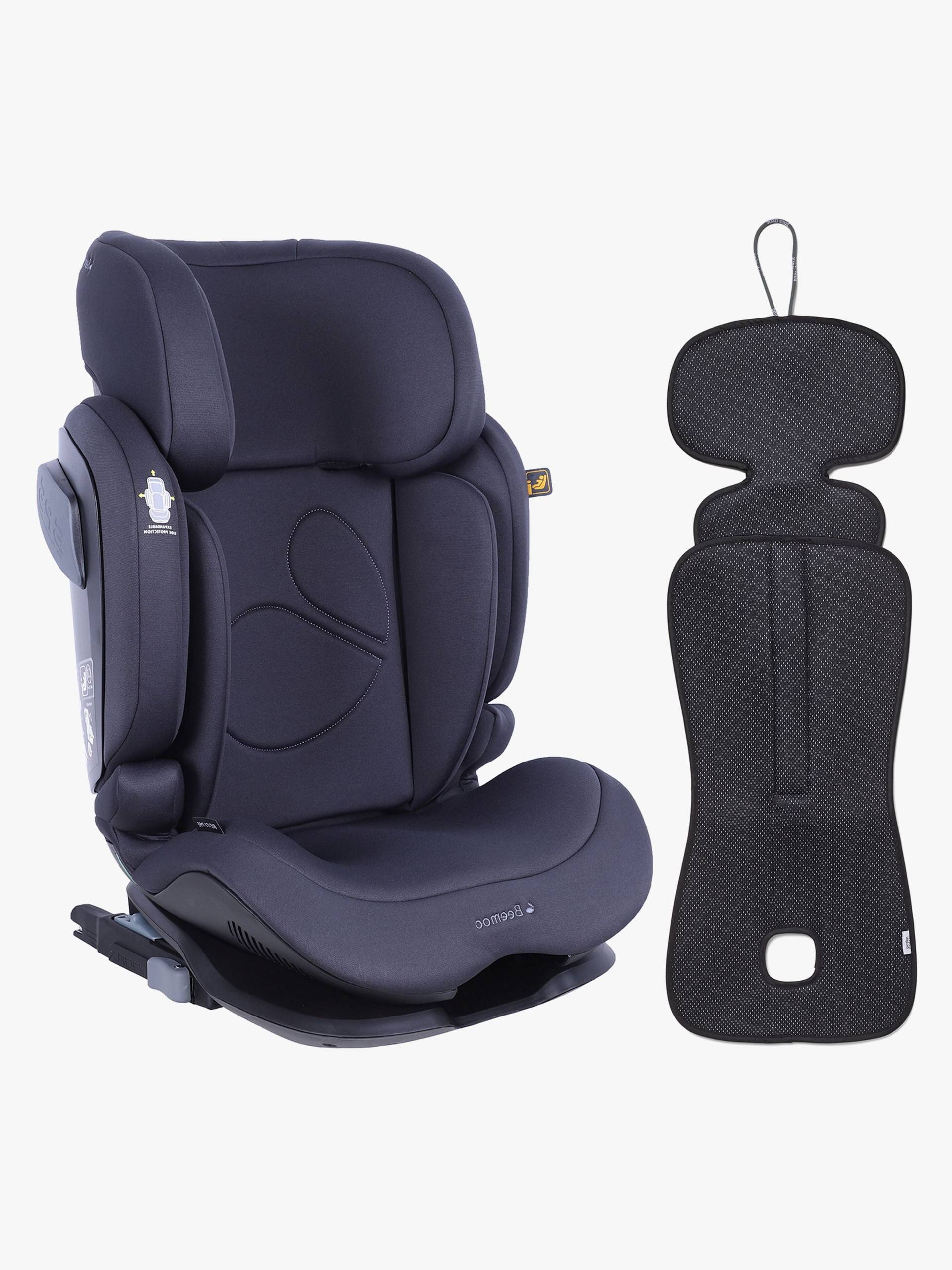 Beemoo Recline i-Size Kindersitz inkl. Sitzkissen, Anthracite von Beemoo