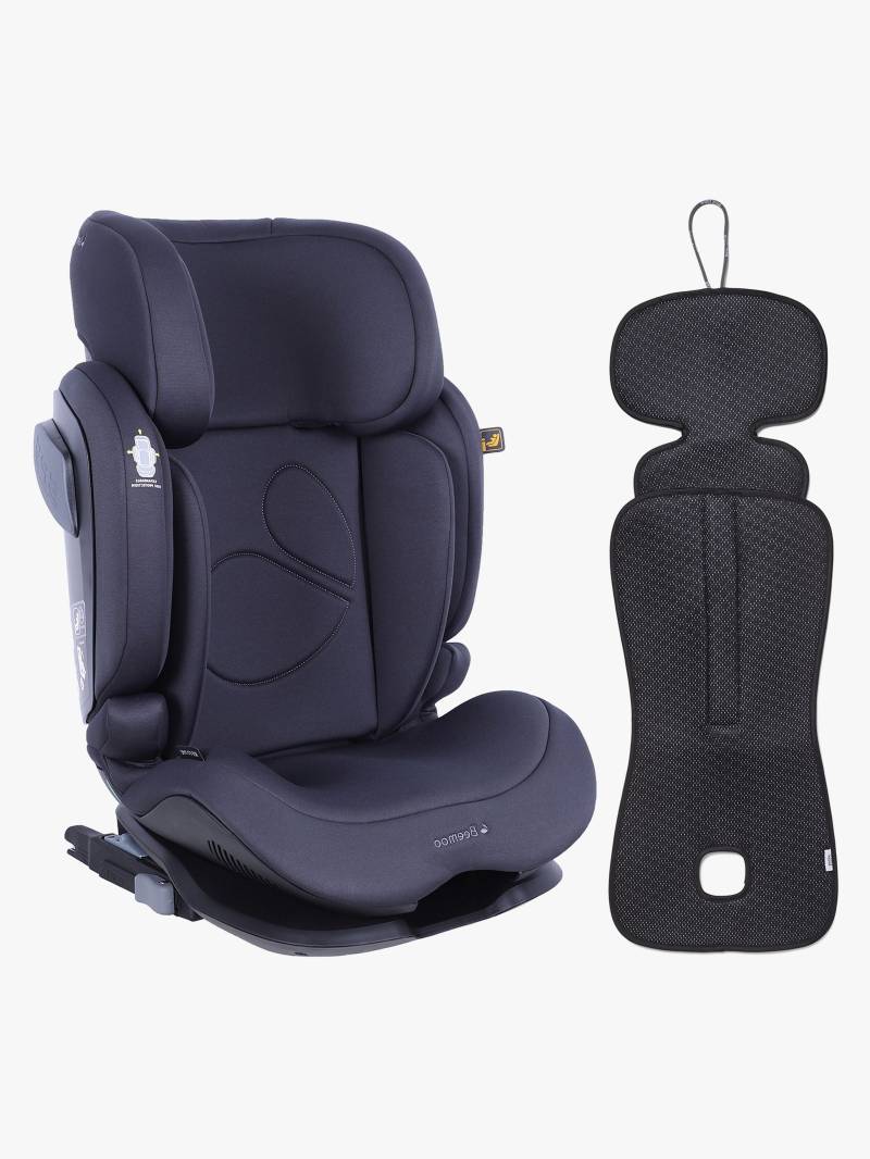 Beemoo Recline i-Size Kindersitz inkl. Sitzkissen, Anthracite von Beemoo