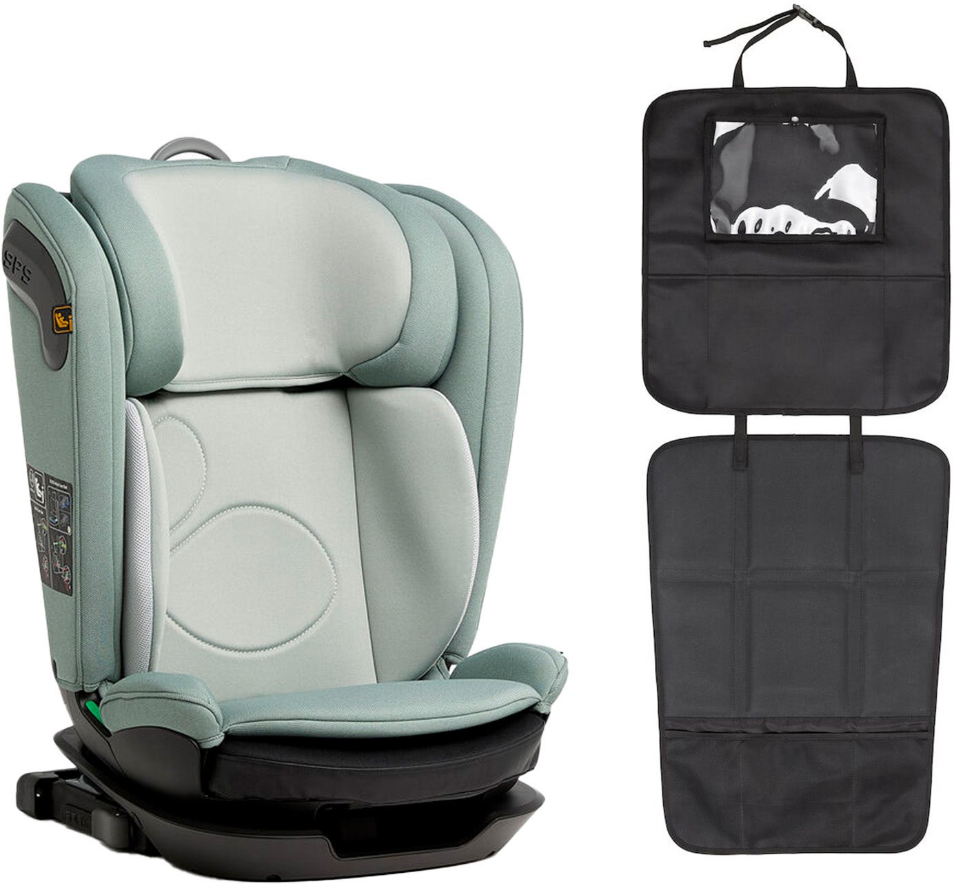 Beemoo Reform ISOFIX Kindersitz inkl. Beemoo 3-in-1 Trittschutz, Teal/Black Beemoo Reform ISOFIX Kindersitz inkl. Beemoo 3-in-1 Trittschutz, Teal/Black von Beemoo