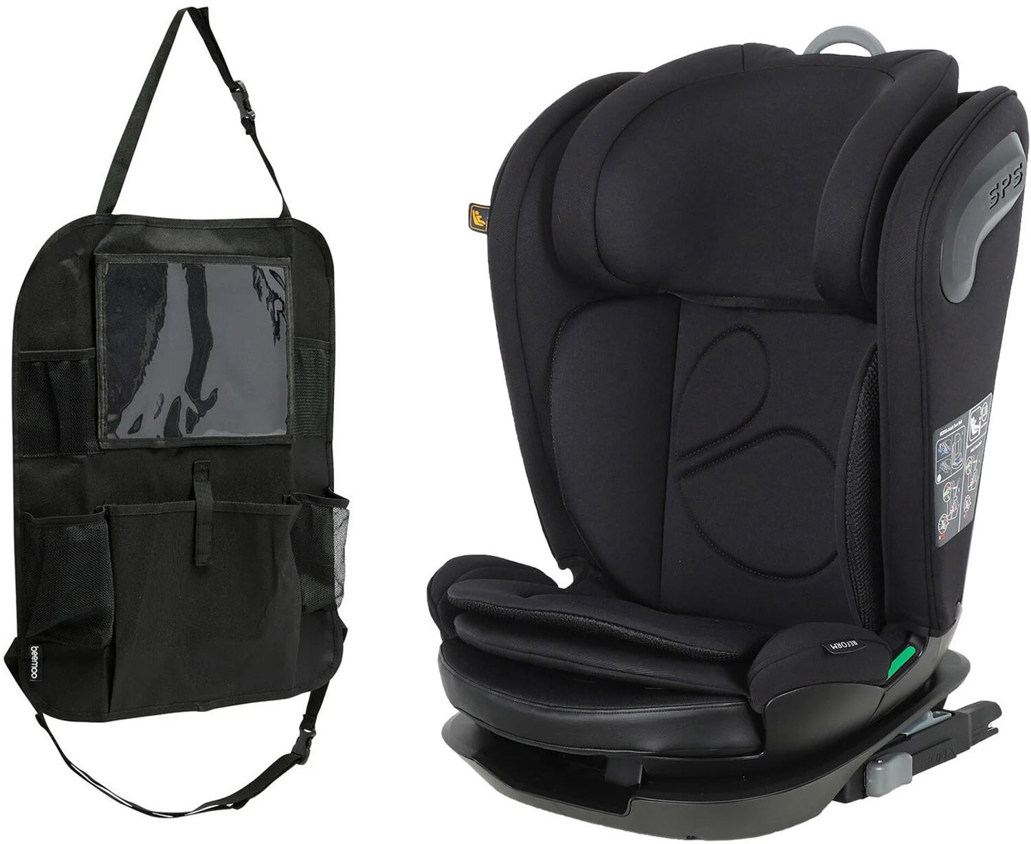 Beemoo Reform ISOFIX Kindersitz inkl. Smart Organizer, Black Stone Beemoo Reform ISOFIX Kindersitz inkl. Smart Organizer, Black Stone von Beemoo