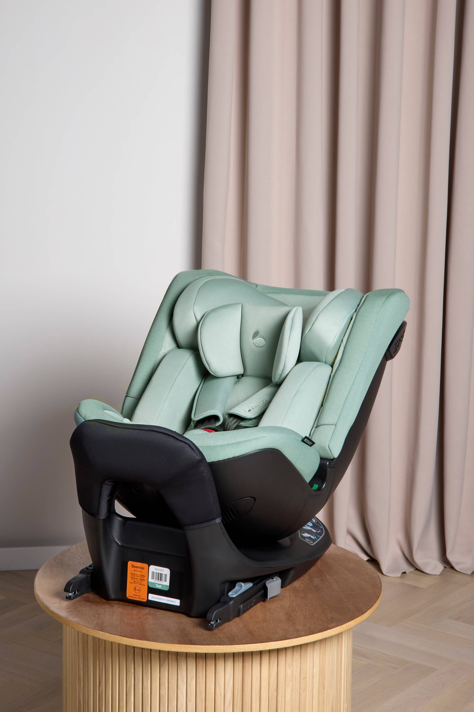 Beemoo Rotate i-Size Kindersitz, Teal Beemoo Rotate i-Size Kindersitz, Teal von Beemoo