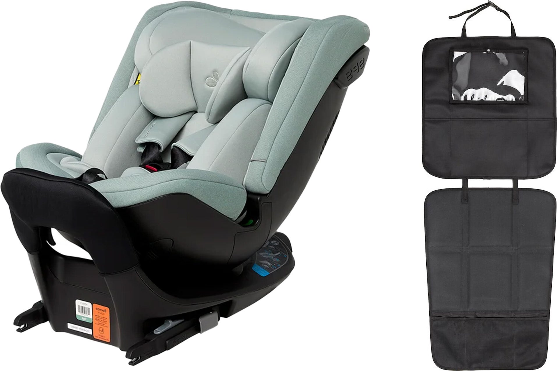 Beemoo Rotate i-Size Kindersitz inkl. 3-in-1 Trittschutz, Teal/Black Beemoo Rotate i-Size Kindersitz inkl. 3-in-1 Trittschutz, Teal/Black von Beemoo