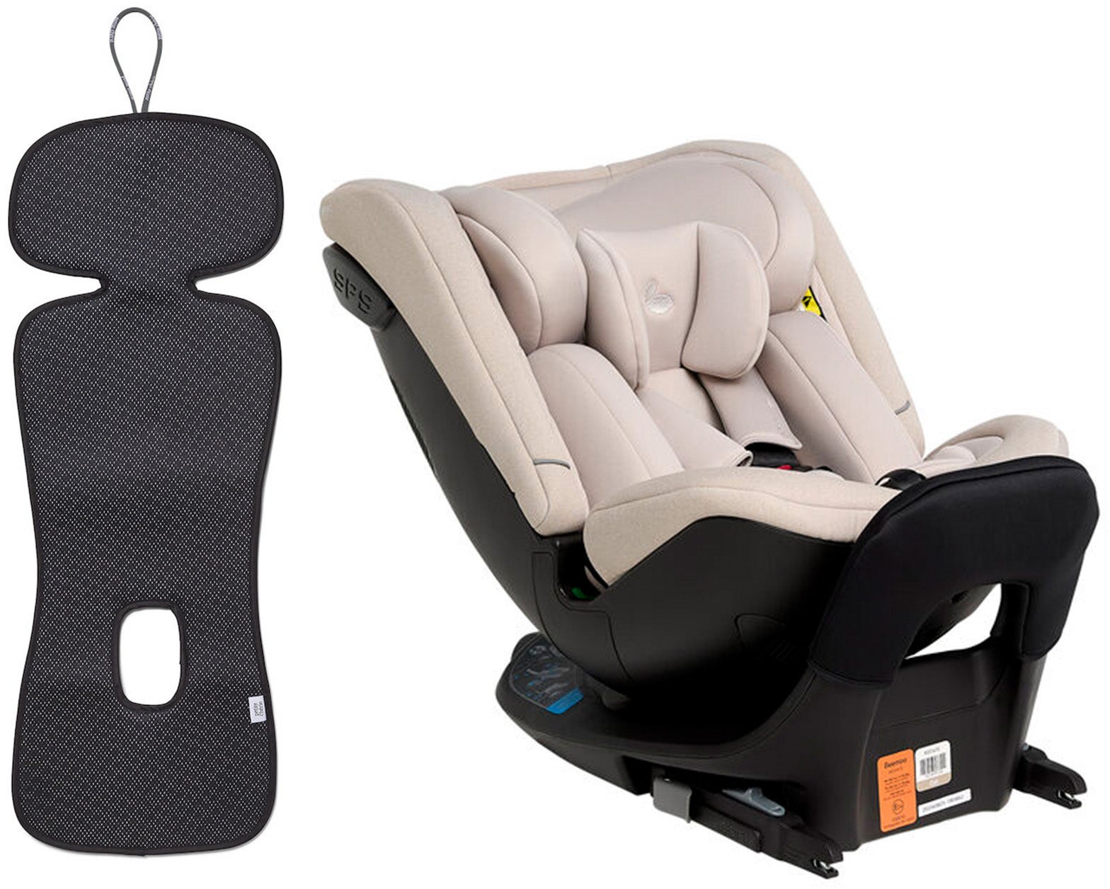 Beemoo Rotate i-Size Kindersitz inkl. Petite Chérie Sitzkissen, Oat/Antracit Beemoo Rotate i-Size Kindersitz inkl. Petite Chérie Sitzkissen, Oat/Antracit von Beemoo