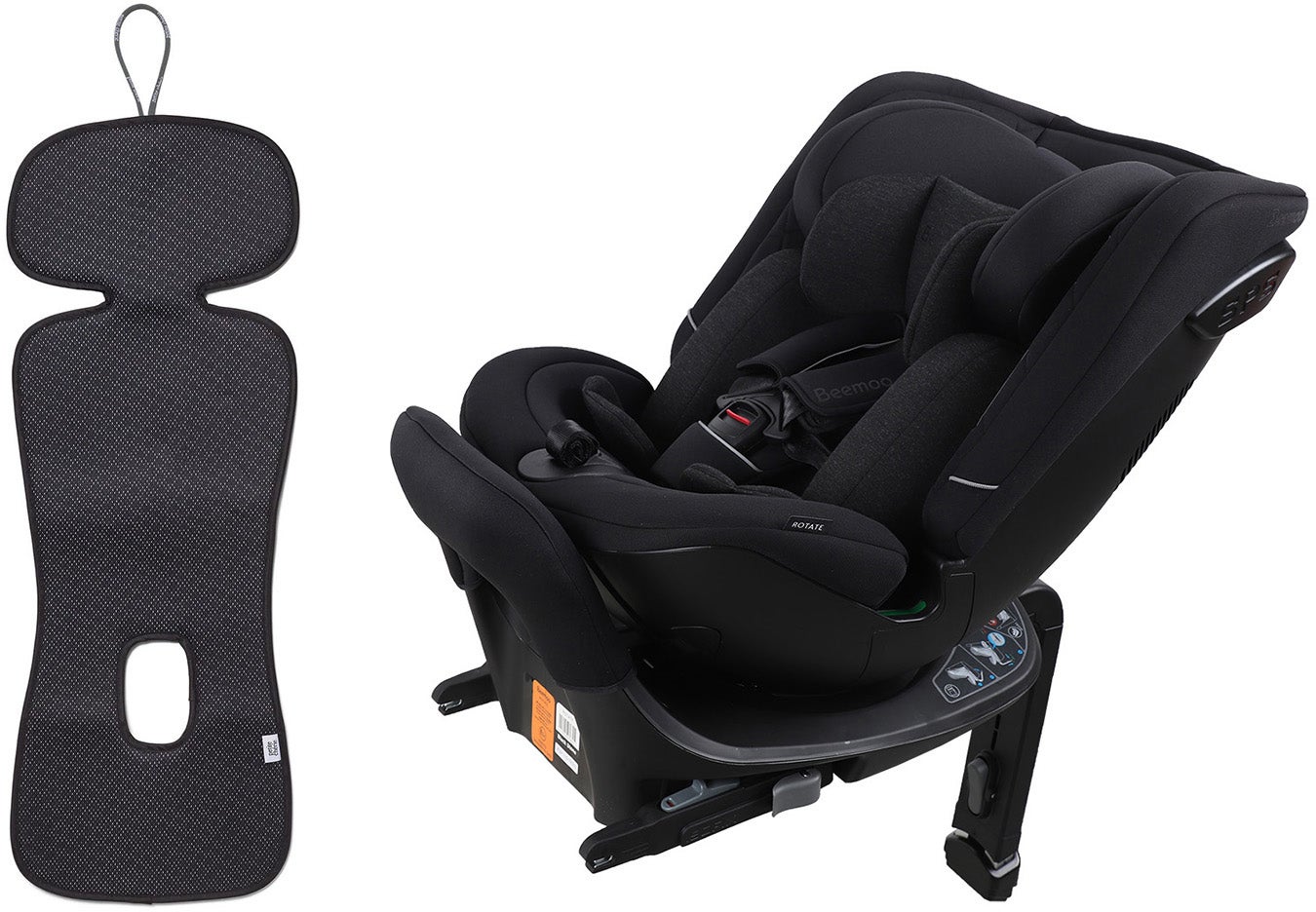 Beemoo Rotate i-Size Wendbarer Kindersitz inkl. Ventilierendem Sitzpolster, Black Stone/Antracit Beemoo Rotate i-Size Wendbarer Kindersitz inkl. Ventilierendem Sitzpolster, Black Stone/Antracit von Beemoo