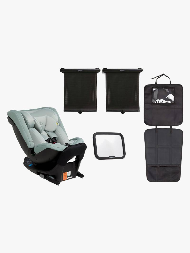 Beemoo Rotate i-Size Wendbarer Kindersitz inkl. Zubehör, Teal von Beemoo