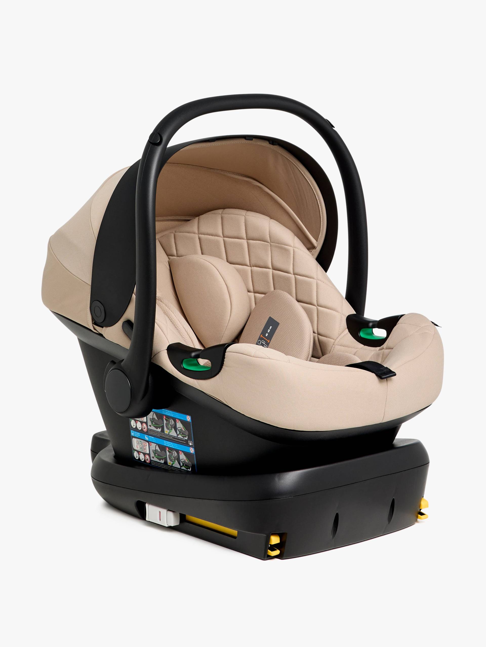 Beemoo Route I-Size Babyschale Inkl. Basis ISOFIX, Beige Beemoo Route I-Size Babyschale Inkl. Basis ISOFIX, Beige von Beemoo
