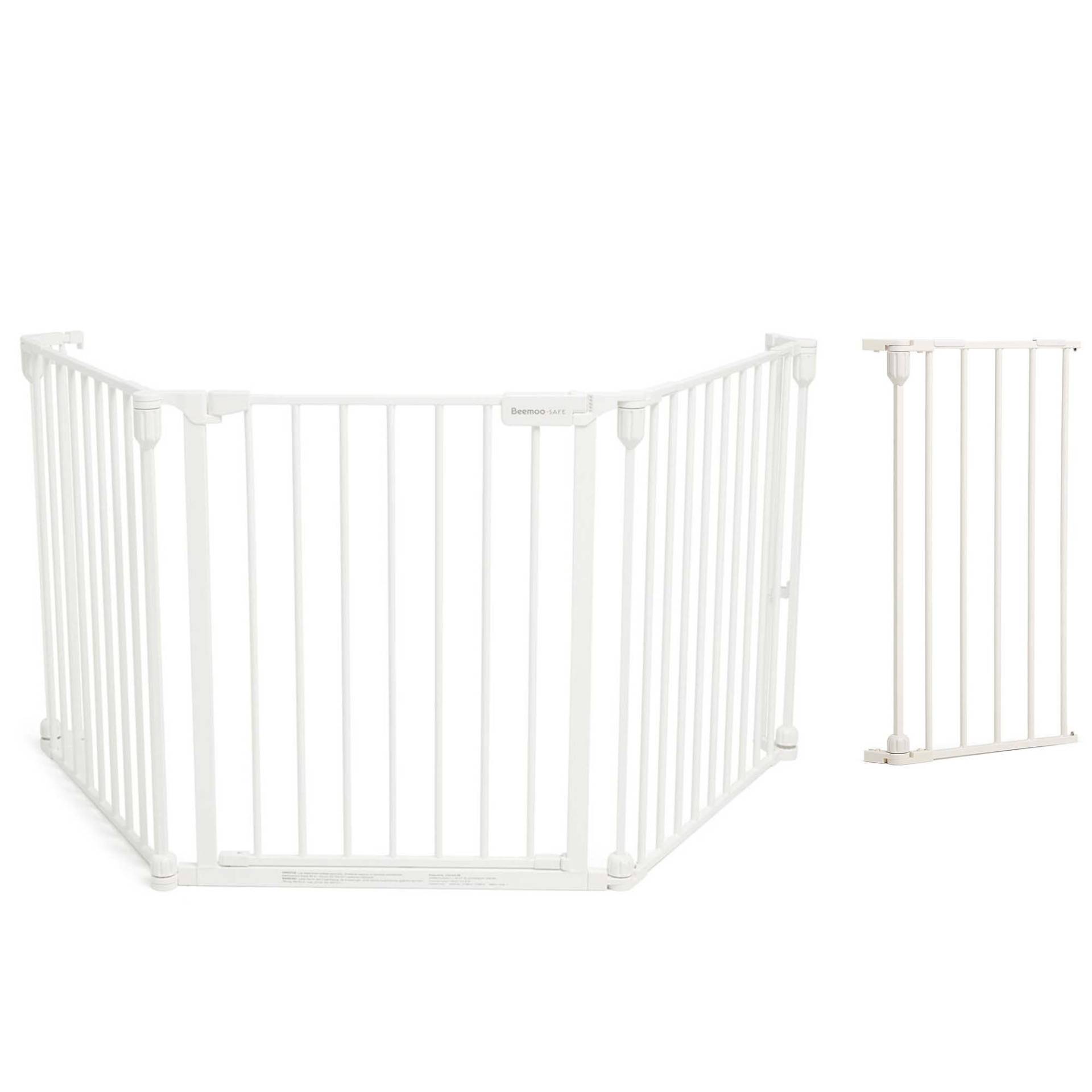 Beemoo SAFE Protect Schraubgitter/Raumteiler 3 Paneele inkl. Verlängerung 30 cm, White Beemoo SAFE Protect Schraubgitter/Raumteiler 3 Paneele inkl. Verlängerung 30 cm, White von Beemoo