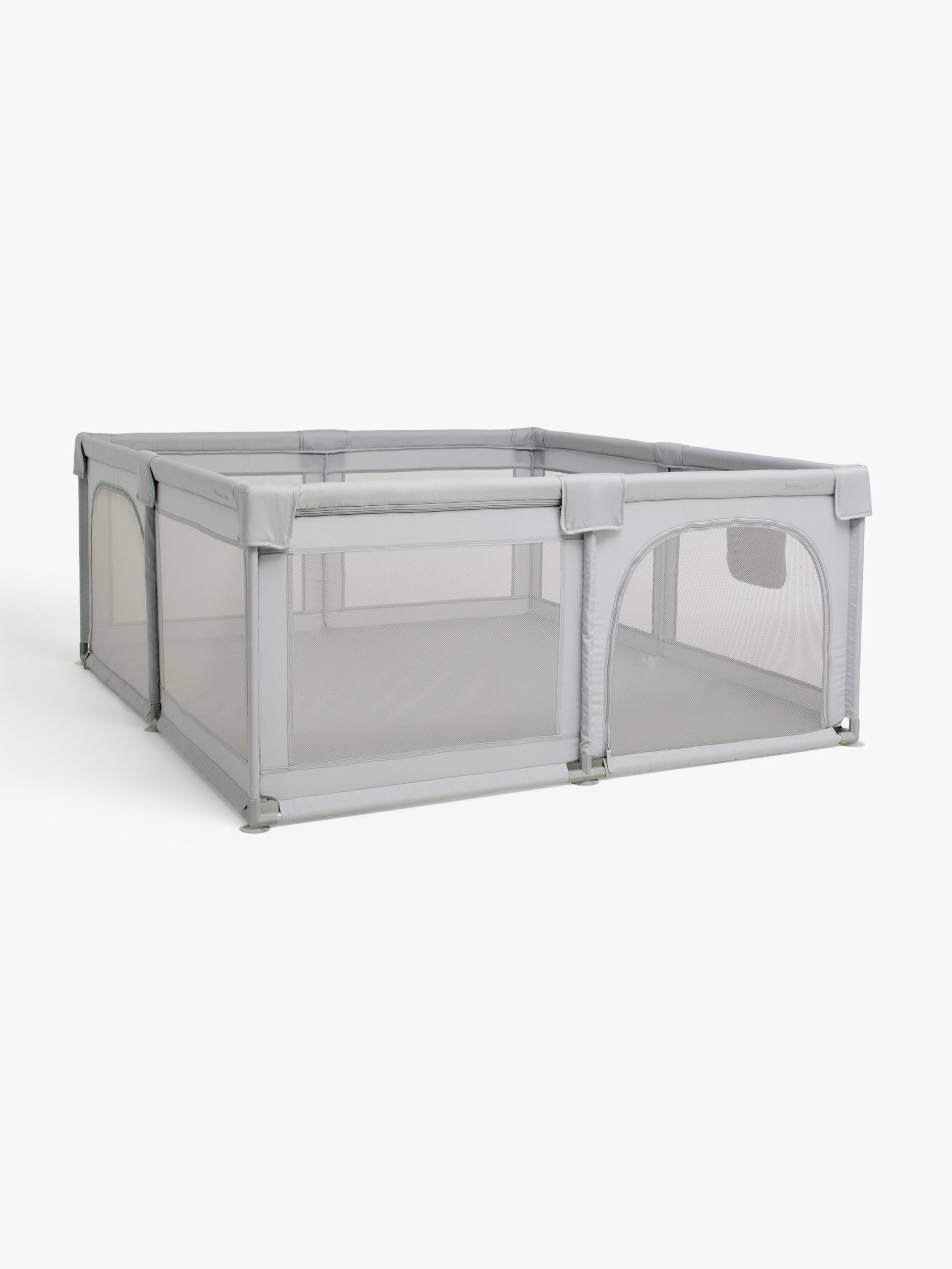 Beemoo SAFE Space XL Laufgitter 180 x 150, Light Grey von Beemoo