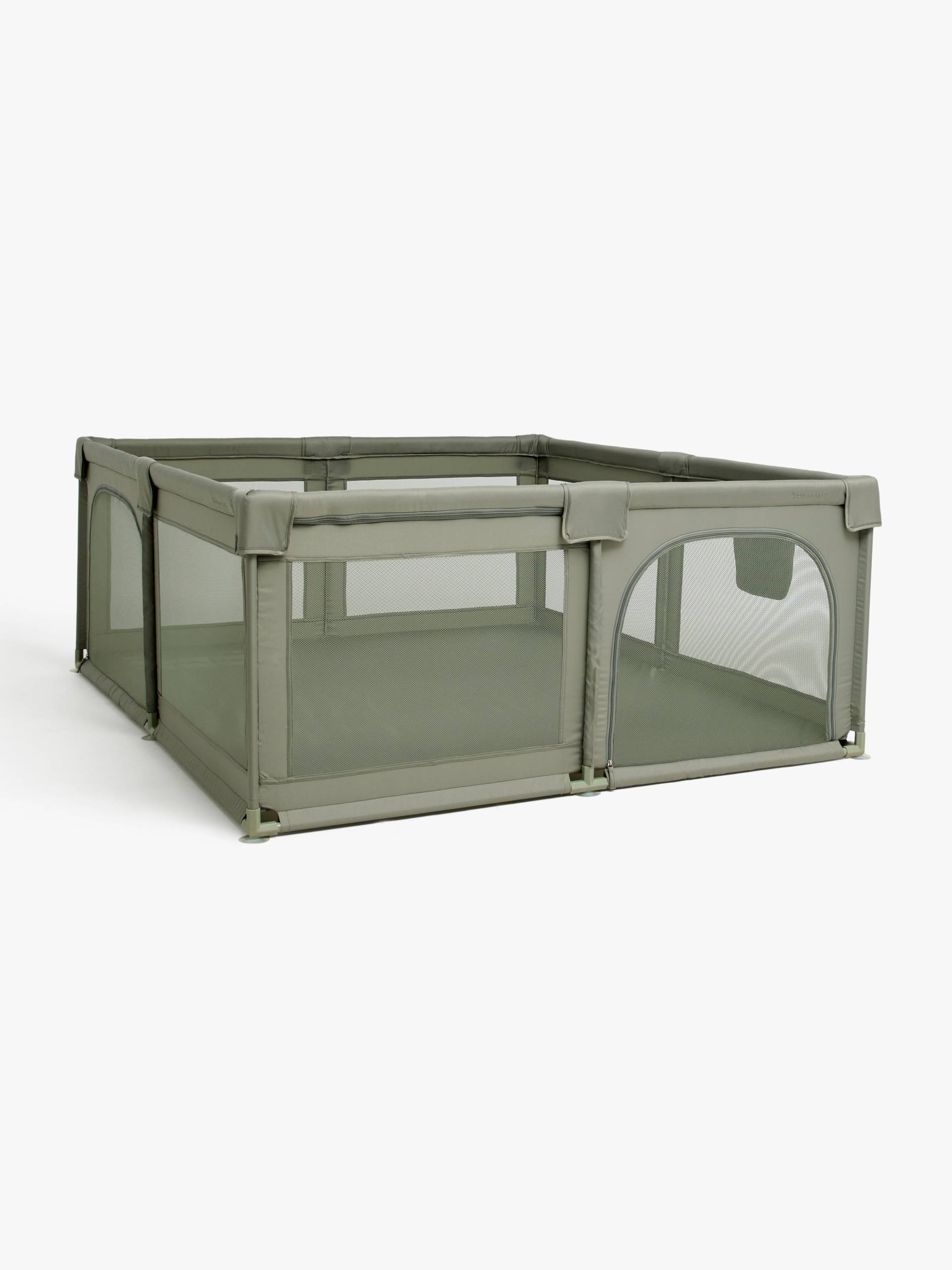 Beemoo SAFE Space XL Laufgitter 180 x 150, Soft Green von Beemoo