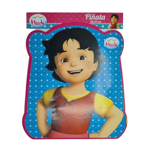 BeenSmile, Piñata Basic HEIDI, Partyartikel, Pinata zum Befüllen mit Spielzeug oder Süßigkeiten, Dekoration für Kinderpartys, Geburtstage und Feiern BeenSmile, Piñata Basic HEIDI, Partyartikel, Pinata zum Befüllen mit Spielzeug oder Süßigkeiten, Dekoration für Kinderpartys, Geburtstage und Feiern von BeenSmile