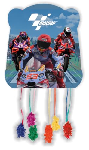 BeenSmile, Pinata Basic Moto GP, Partyzubehör, Pinata zum Befüllen mit Spielzeug oder Leckereien, Dekoration für Kinderpartys, Geburtstage und Feiern BeenSmile, Pinata Basic Moto GP, Partyzubehör, Pinata zum Befüllen mit Spielzeug oder Leckereien, Dekoration für Kinderpartys, Geburtstage und Feiern von BeenSmile