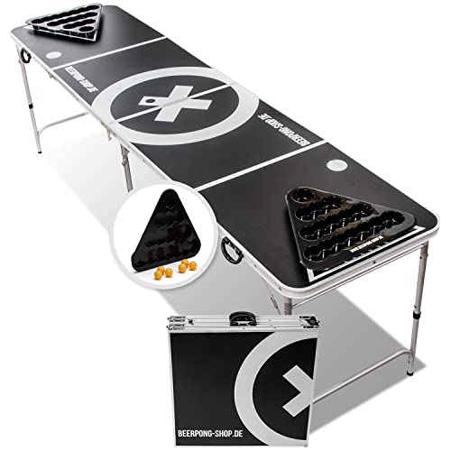 Beercup Bierpong Tische, Beer Pong Set für Partyspiele, Beerpong Tisch Klappbar & Höhenverstellbar, Beer Pong Tisch mit Bierpong Red Cups-Becherhalter, Bierpong Tisch Wasserfest, Bierpongtisch Beercup Bierpong Tische, Beer Pong Set für Partyspiele, Beerpong Tisch Klappbar & Höhenverstellbar, Beer Pong Tisch mit Bierpong Red Cups-Becherhalter, Bierpong Tisch Wasserfest, Bierpongtisch von BeerCup-Classics