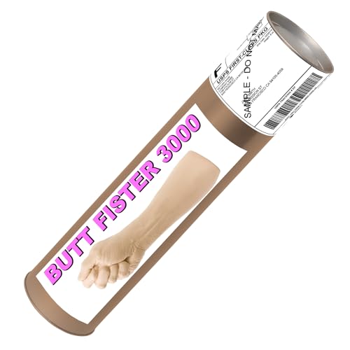 Beersy Lustige Streichpakete Senden Sie anonyme Streichpost an Ihre Freunde und Familie! Lustiger Gag! Garantiert lachen! (Butt Fister 3000) von Beersy