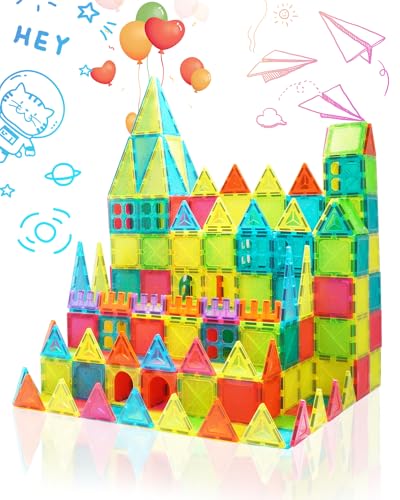 Magnetische Bausteine,82 Teile Montessori Spielzeug ab 3 Jahre,7.5 CM Magnete Kinder Magnetic Spiel Bauklötze für Jungen Mädchen,Magnetspiel Sensorik Spielzeug Geschenk für Kinder 4 5 6 7 8 9 Jahre Magnetische Bausteine,82 Teile Montessori Spielzeug ab 3 Jahre,7.5 CM Magnete Kinder Magnetic Spiel Bauklötze für Jungen Mädchen,Magnetspiel Sensorik Spielzeug Geschenk für Kinder 4 5 6 7 8 9 Jahre von Beeyouk