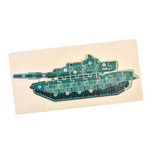 Befeixue Holzpuzzles für Kleinkinder,Holzpuzzles für Kleinkinder, Panzerform-Puzzles Holzpuzzles, Sicheres Kleinkind-Puzzle für Kinder, und Mädchen Befeixue Holzpuzzles für Kleinkinder,Holzpuzzles für Kleinkinder, Panzerform-Puzzles Holzpuzzles, Sicheres Kleinkind-Puzzle für Kinder, und Mädchen von Befeixue