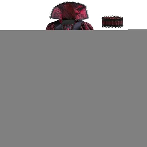 Befeixue Kinder Vampirkostüm,Halloween Kostüm Kinder | Gruseliges Halloween Outfit für als Foto Requisite für Auftritte Partys Geisterhaus Schule und Cosplay von Befeixue
