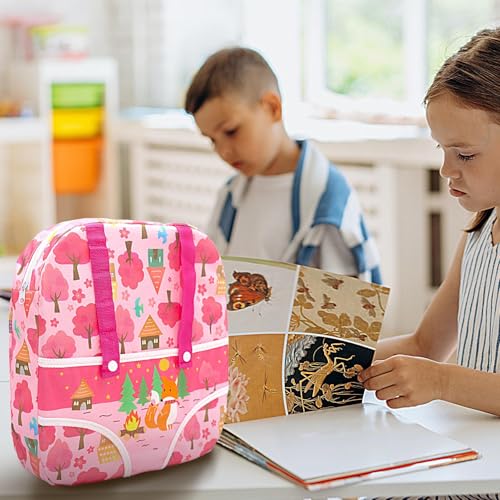 Befeixue Puppentrage, Puppen Rucksack Trage, Verstellbare Schulterträger Tragesack Für Outdoor Aktivitäten Familie Reisen von Befeixue