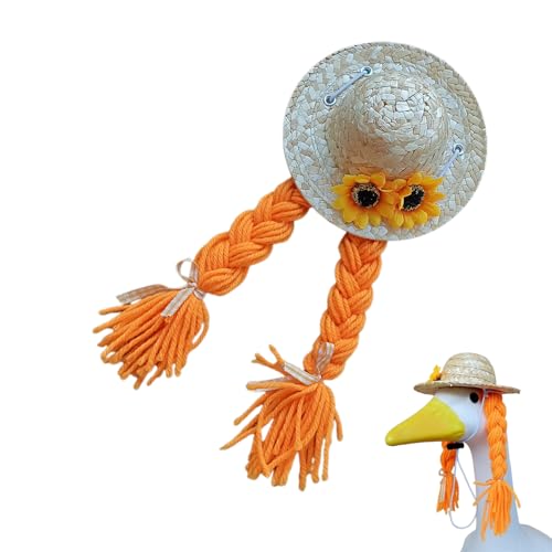 Befeixue Tier Outfit, Tierhut - Rasengarten -Outfits Top -Hutkostüm - Rasenation Zubehör Spring für alle Wettere für Innenhöfe, Balkonen von Befeixue