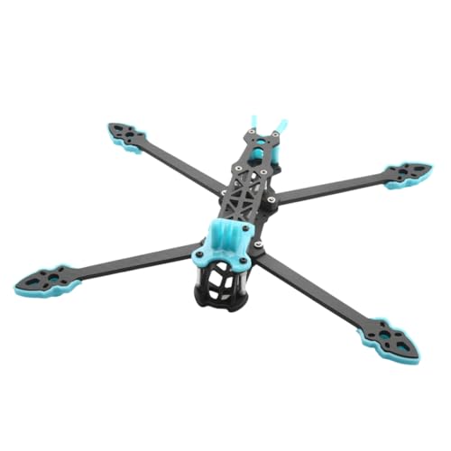 Begchy Bewegungsrahmen, 225 mm, Rahmen für Langstreckenflug, Zubehör für ferngesteuerte Reisemaschine, Blau mit Aufdruck von Begchy
