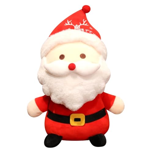 Begchy Niedliche Weihnachtsmannpuppe aus Plüsch für Jungen, Mädchen, Kinder, Freunde, Partydekoration, Urlaubsgeschenke für Mädchen, Höhe 22 cm von Begchy