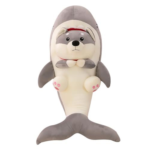 Begchy Sharkdog-Plüschspielzeug, weiches Plüschtier, niedliche Plüschpuppe, Kuscheltier, 1 Stück von Begchy