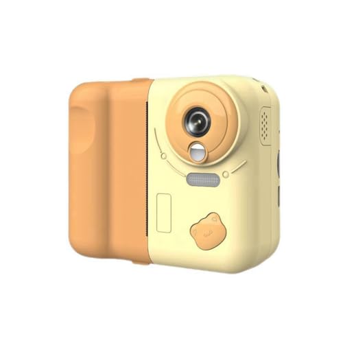 Begchy Sofortbildkamera für Kinder, 1080P HD mit IPS-Display, 6,1 cm (2,4 ), optischer Zoom, 10-facher optischer Zoom, enthält eine gelbe 32 GB TF-Karte. von Begchy