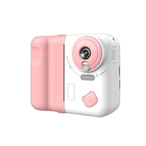 Begchy Sofortbildkamera für Kinder, 1080P mit IPS-Display, 2,4 Zoll (6,1 cm), optischer Zoom, 10-facher Zoom, inklusive 32 GB TF-Karte, Rosa von Begchy