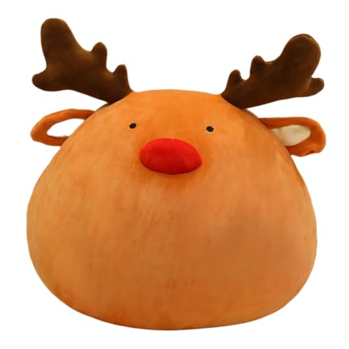 Begchy Weihnachts- und Neujahrsdekoration, Kuschelkissen, Plüschdekoration, Sofaspielzeug, Kinderweihnachtskissen B von Begchy