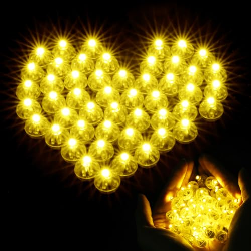 Begonia Led Luftballoon Party Licht,100 Stück LED Ballons Lichter,Mini Led Ballonlichter, Runde Led Ballons Lichter für Hochzeit, Weihnachten,Neujahr Geburtstag Papierlaterne, JU-346BO, Warmes Gelb Begonia Led Luftballoon Party Licht,100 Stück LED Ballons Lichter,Mini Led Ballonlichter, Runde Led Ballons Lichter für Hochzeit, Weihnachten,Neujahr Geburtstag Papierlaterne, JU-346BO, Warmes Gelb von Begonia