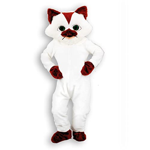 Maskottchen Kostüm Katze Weiß von Begoon