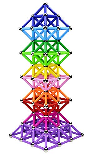 204 Stück Magnetische Bausteine, Spielzeug, Magnet Lernspielzeug, Magnetblöcke, Stapelspielzeug-Set für Kinder und Erwachsene, ungiftiges Bauspielzeug, 3D-Puzzle mit Aufbewahrungstasche 204 Stück Magnetische Bausteine, Spielzeug, Magnet Lernspielzeug, Magnetblöcke, Stapelspielzeug-Set für Kinder und Erwachsene, ungiftiges Bauspielzeug, 3D-Puzzle mit Aufbewahrungstasche von Beicarin