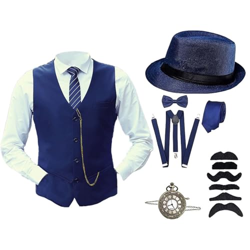 20er Jahre Herren Accessoires, Mafia Karneval Kostüm Herren, Faschingskostüme Männer, Fasching Kostüme Herren Hosenträger Herren Kostüm Set Deko, Peaky Blinders Kostüm, Gangster Kostüm 20er Jahre Herren Accessoires, Mafia Karneval Kostüm Herren, Faschingskostüme Männer, Fasching Kostüme Herren Hosenträger Herren Kostüm Set Deko, Peaky Blinders Kostüm, Gangster Kostüm von Beichwtd