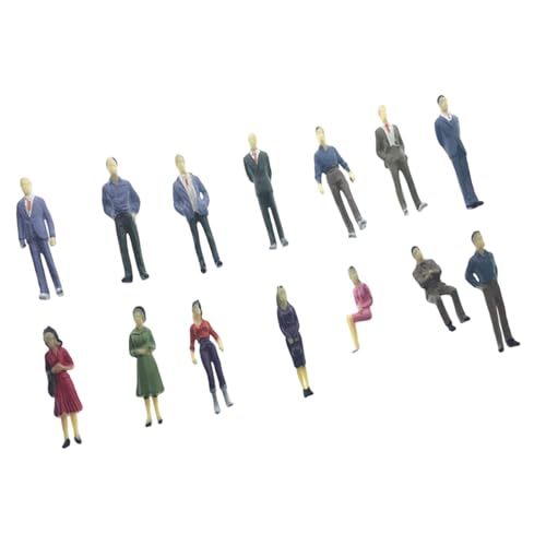 Beimus 25 Stück zufällige Minaiture-Menschen-Figuren, verschiedene Posen für Urbane, Dioramen, Zug-Layouts und kreative Projekte, Urban-Miniaturen, pädagogische Dioramen Beimus 25 Stück zufällige Minaiture-Menschen-Figuren, verschiedene Posen für Urbane, Dioramen, Zug-Layouts und kreative Projekte, Urban-Miniaturen, pädagogische Dioramen von Beimus