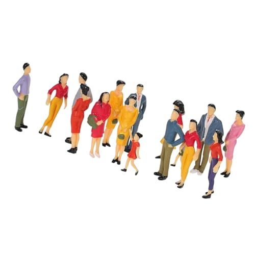 Beimus 25 Stück zufällige Minaiture-Menschen-Figuren, verschiedene Posen für Urbane, Dioramen, Zug-Layouts und kreative Projekte, Urban-Miniaturen, pädagogische Dioramen Beimus 25 Stück zufällige Minaiture-Menschen-Figuren, verschiedene Posen für Urbane, Dioramen, Zug-Layouts und kreative Projekte, Urban-Miniaturen, pädagogische Dioramen von Beimus