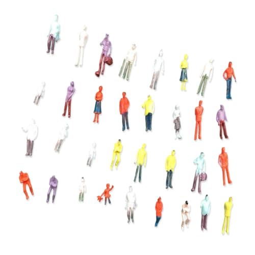 Beimus 25 Stück zufällige Minaiture-Menschen-Figuren, verschiedene Posen für Urbane, Dioramen, Zug-Layouts und kreative Projekte, Urban-Miniaturen, pädagogische Dioramen Beimus 25 Stück zufällige Minaiture-Menschen-Figuren, verschiedene Posen für Urbane, Dioramen, Zug-Layouts und kreative Projekte, Urban-Miniaturen, pädagogische Dioramen von Beimus