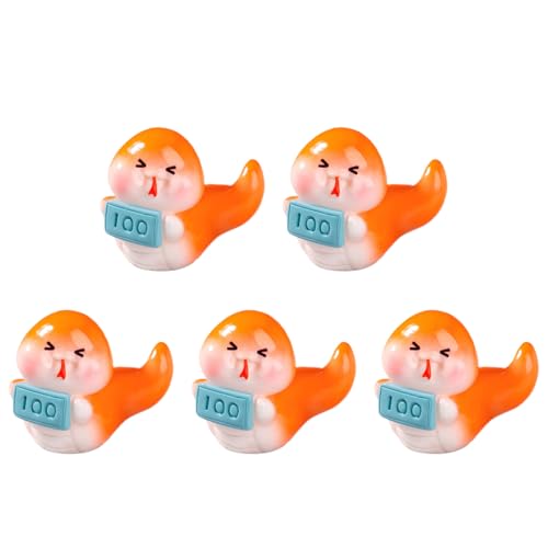 Beimus Chinesische Tierkreiszeichen, farbwechselnde Schlangenfiguren, Tierstatuen für Heimdekoration, Kuchendekoration, 5 Stück Beimus Chinesische Tierkreiszeichen, farbwechselnde Schlangenfiguren, Tierstatuen für Heimdekoration, Kuchendekoration, 5 Stück von Beimus