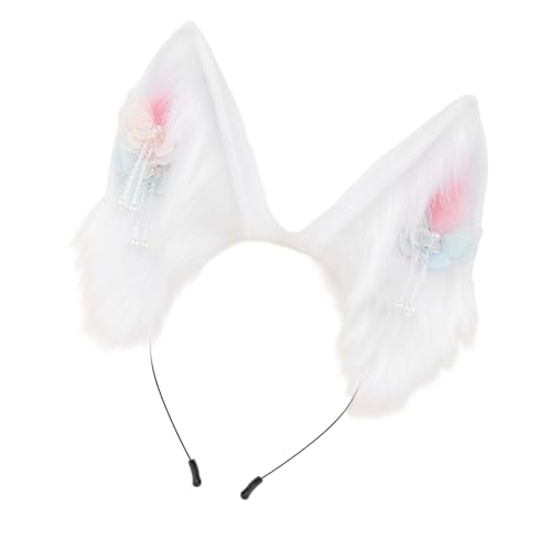 Beimus Haarband mit Katzenohren im antiken Design, mit Buttefly-Quasten für Rollenspiele, Veranstaltungen, Maskeraden, Party und Halloween, Kopfbedeckung, Rollenspiel, Haar-Accessoire Beimus Haarband mit Katzenohren im antiken Design, mit Buttefly-Quasten für Rollenspiele, Veranstaltungen, Maskeraden, Party und Halloween, Kopfbedeckung, Rollenspiel, Haar-Accessoire von Beimus