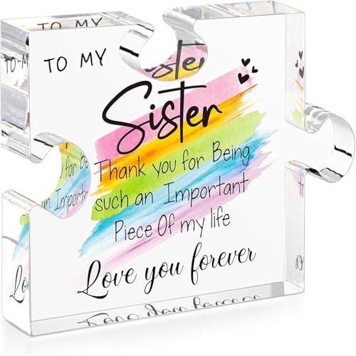 Beimus Muttertag für Mutter, Oma, Ehefrau von Tochter und Sohn, schönes Acryl-Puzzle-Muster, für Zuhause, Büro, Schreibtisch Beimus Muttertag für Mutter, Oma, Ehefrau von Tochter und Sohn, schönes Acryl-Puzzle-Muster, für Zuhause, Büro, Schreibtisch von Beimus