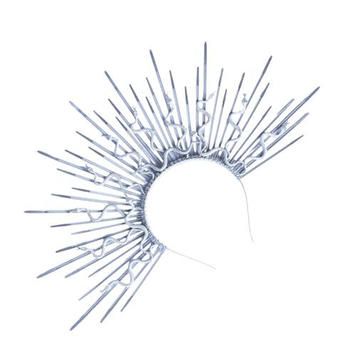 Beimus Punk Schlangen-Stirnband, künstlerischer Haarreif, Punk-Rock-Kopfbedeckung für Cosplay, Unisex, Rock-Spiked-Kopfbedeckung Beimus Punk Schlangen-Stirnband, künstlerischer Haarreif, Punk-Rock-Kopfbedeckung für Cosplay, Unisex, Rock-Spiked-Kopfbedeckung von Beimus